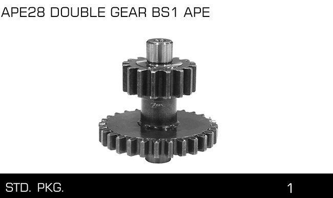 APE28 DOUBLE GEAR BS 1 APE